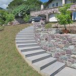 Pavimenti in pietra sinterizzata L'ALTRA PIETRA Harena Calanca Light 40x120x2 cm